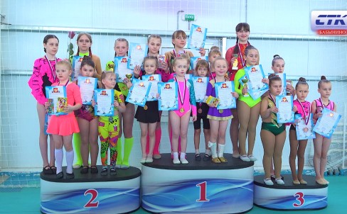 Соревнование по художественной гимнастике в Бабынино